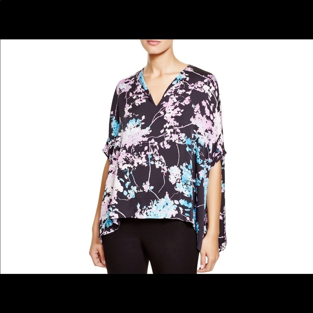 Diane Von Furstenberg Kora print top